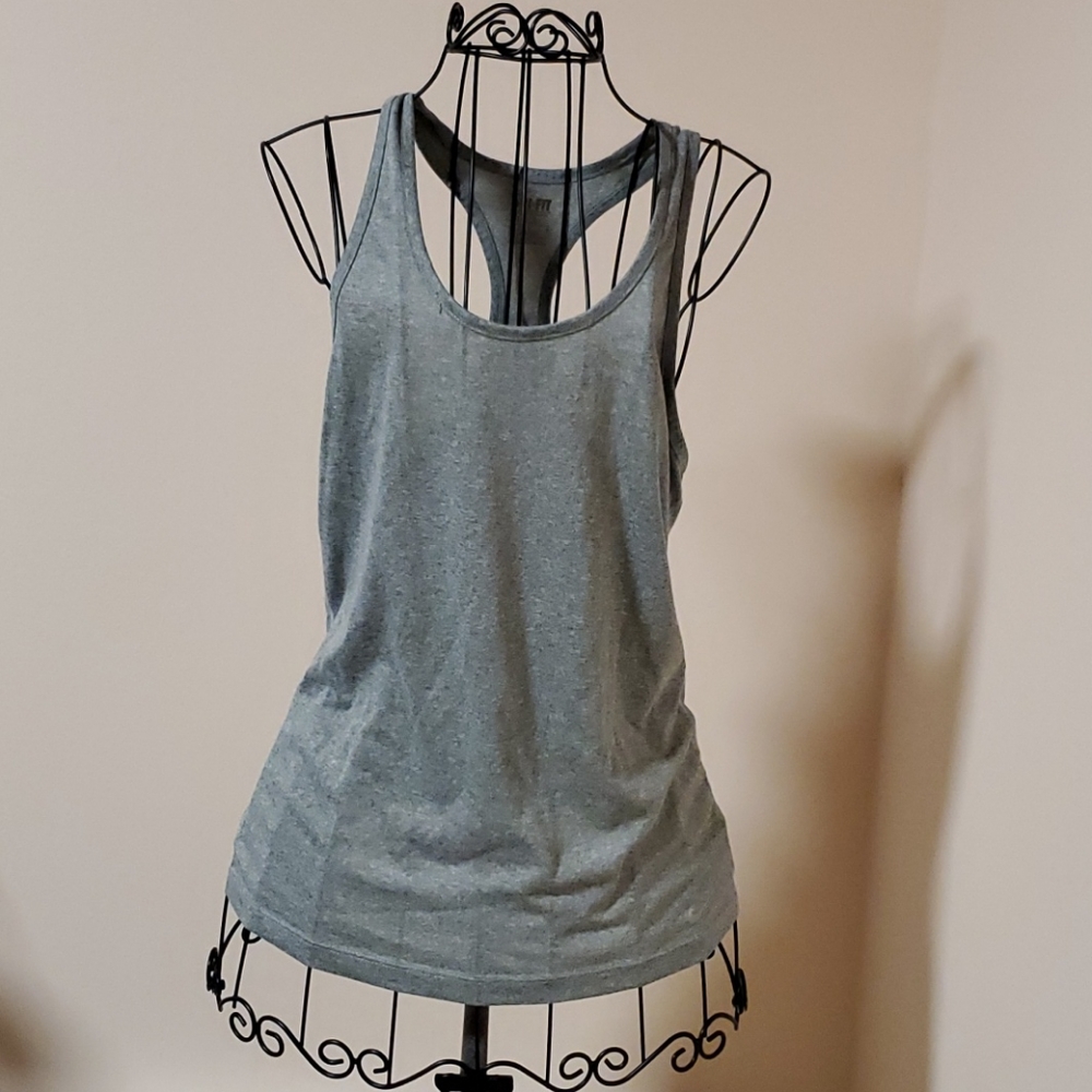 Nike dri-fit gray tank size M